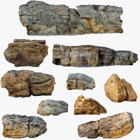 3D model Limestones Big Size Collection
